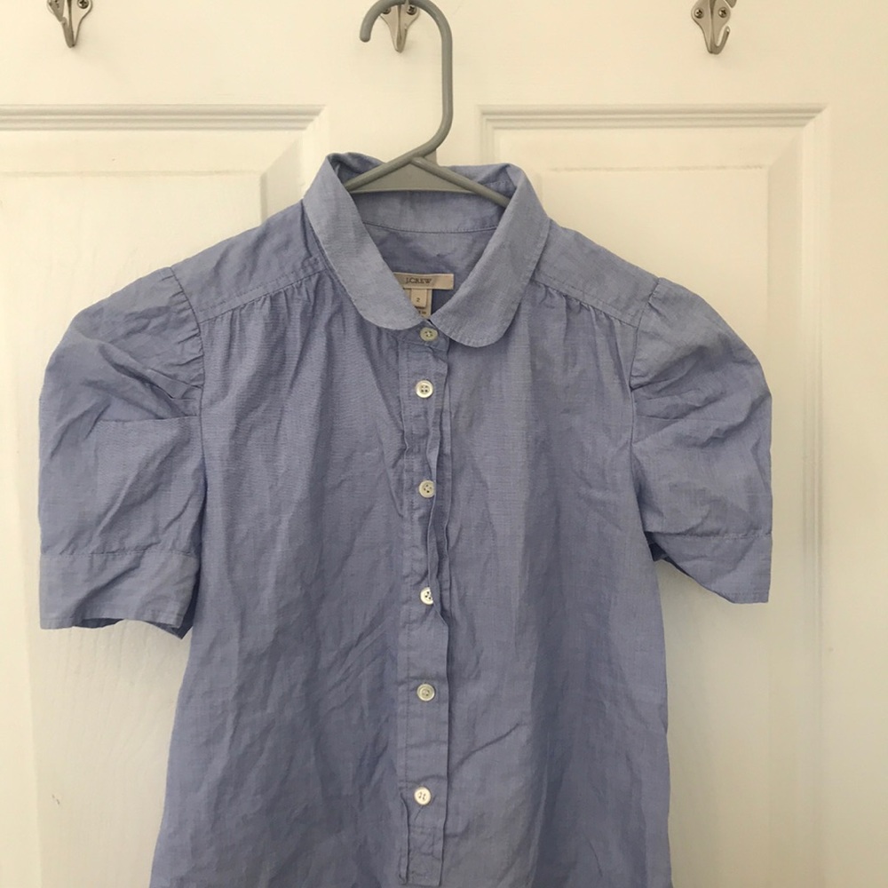 J. Crew Peter Pan Collar Blouse